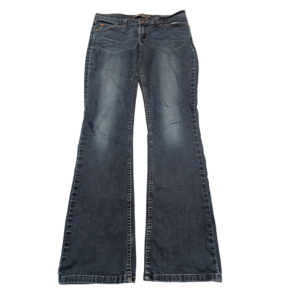 Levi's 524 Bootcut Womens Size 31x31 Dark Wash‎ Low Rise Denim Jeans Y2K Flare